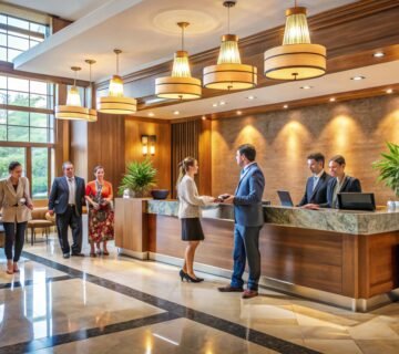 Luxurious hotel services visuals guest rooms concierge premium amenities 360x320