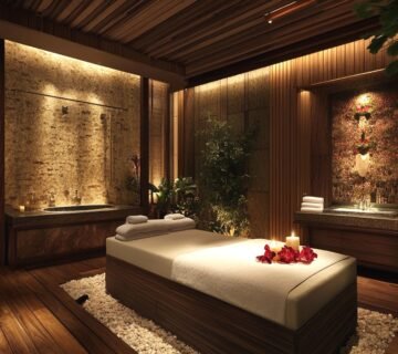 Spa room with decorated 1 360x320